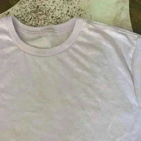 NWOT lavender George T-shirt size large - Picture 3 of 3